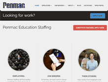 Tablet Screenshot of penmac.com